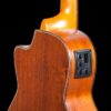 ohana all solid mahogany tenor ukulele with built in EQ TK 35CE back details