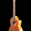 ohana all solid mahogany tenor ukulele with built in EQ TK 35CE front